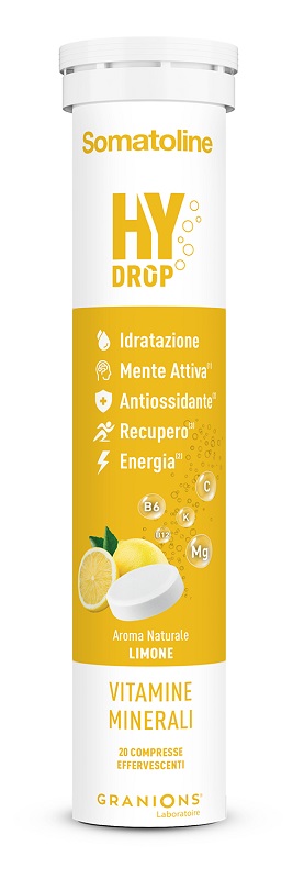 SOMATOLINE HYDROP LIMONE 20 COMPRESSE EFFERVESCENTI - Farmacia Murachelli Di Putelli dr. Giovanni