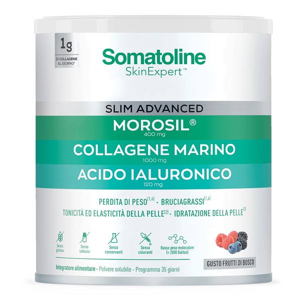 SOMATOLINE SLIM ADVANCED 275 G SENZA GLUTINE SENZA LATTOSIO - Farmacia Murachelli Di Putelli dr. Giovanni