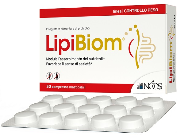 LIPIBIOM 30 COMPRESSE MASTICABILI SENZA GLUTINE SENZA LATTOSIO - Farmacia Murachelli Di Putelli dr. Giovanni